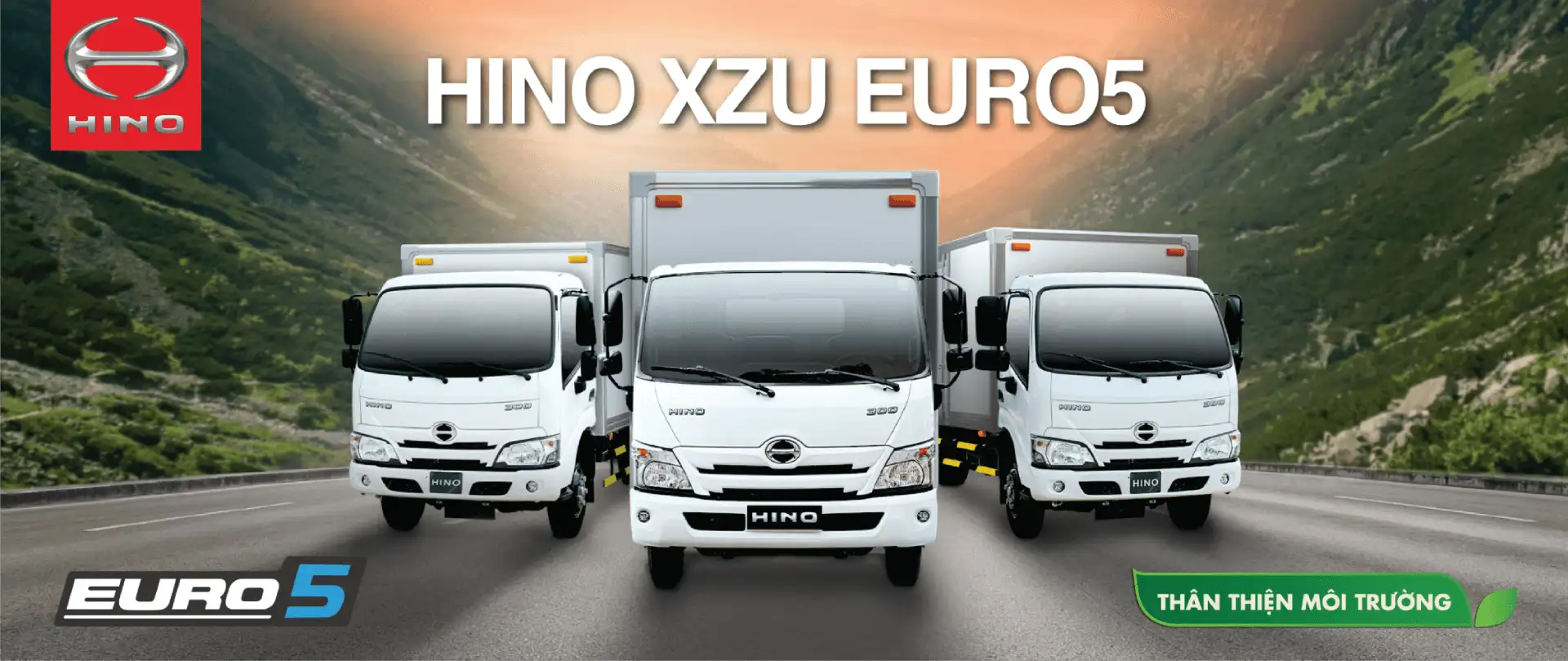 Xe tải Hino XZU EURO5